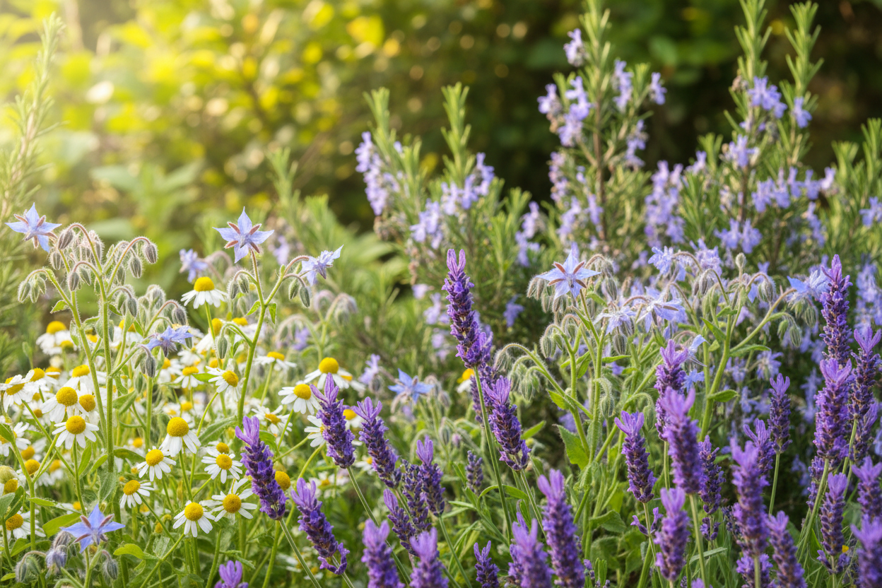 Herbs fleuries